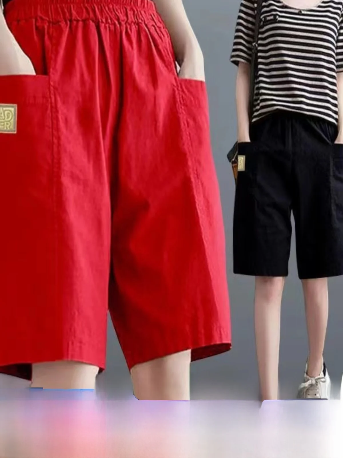 12 Pieces Pure Cotton Sports Shorts Women's 2024 New Korean Style Straight Leg Wide Leg A-Line Five-Quarter Pants
12 Pieces Pure Cotton Sports Shorts Women's 2024 New Korean Style Straight Leg Wide Leg A-Line Five-Quarter Pants