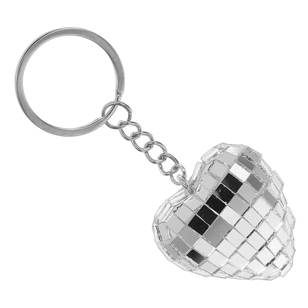 Heart Shaped Keychain Retro Party Favors Gifts Diy Bag Hanging Accessories Party Disco Ball Valentine Birthday Celebrations
Heart Shaped Keychain Retro Party Favors Gifts Diy Bag Hanging Accessories Party Disco Ball Valentine Birthday Celebrations