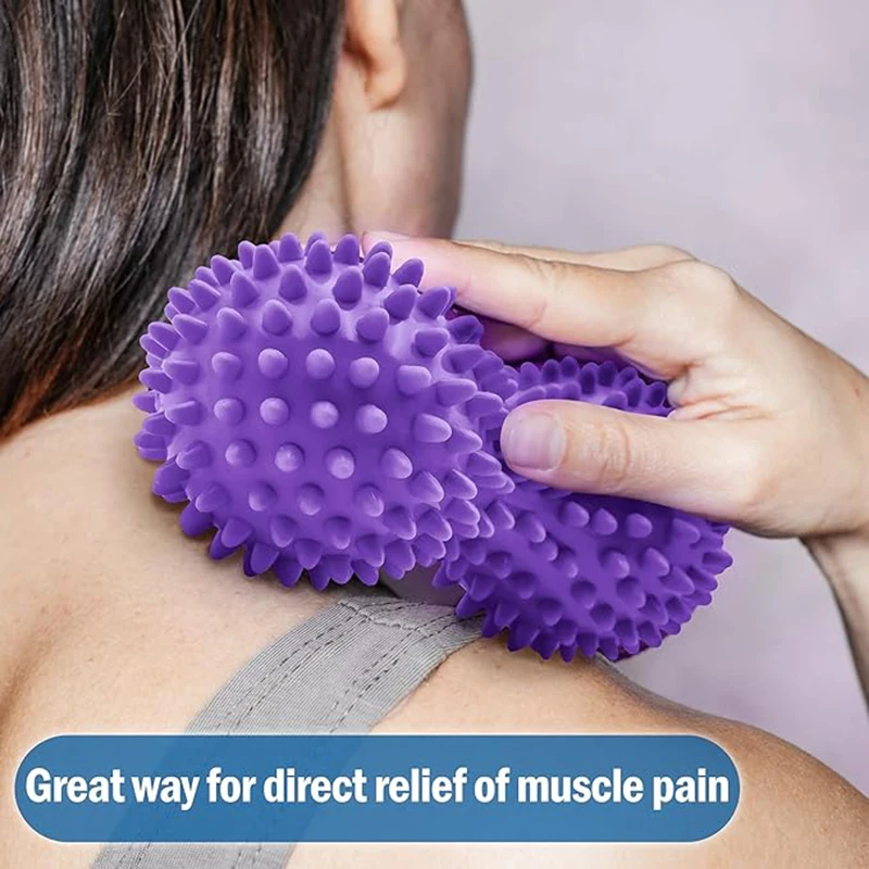 Foot Massage Roller Peanut Spiky Ball Myofascial Balls Massager for Plantar Fasciitis Mobility Neck Back Foot Massage
Foot Massage Roller Peanut Spiky Ball Myofascial Balls Massager for Plantar Fasciitis Mobility Neck Back Foot Massage