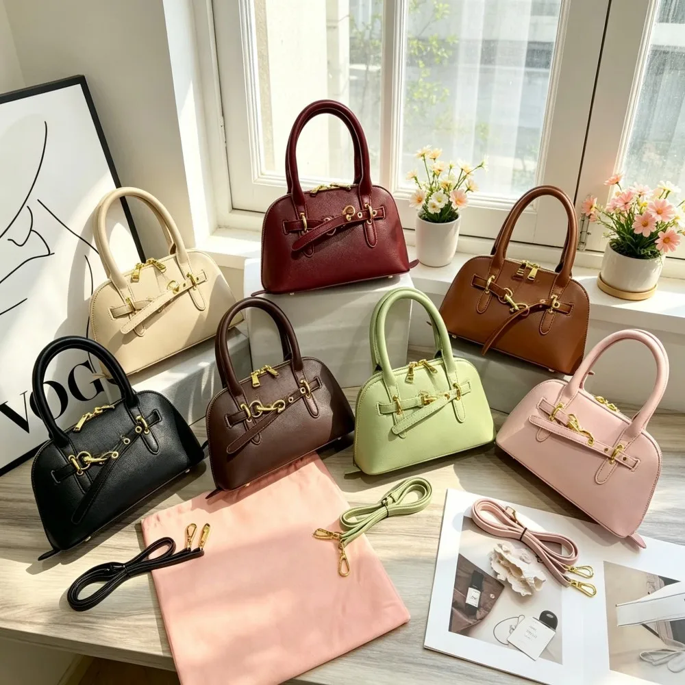 Elegant Shell Bag Women, High-End Lock Closure Top Handle Crossbody Single Shoulder Versatile Commute Handbag
Elegant Shell Bag Women, High-End Lock Closure Top Handle Crossbody Single Shoulder Versatile Commute Handbag