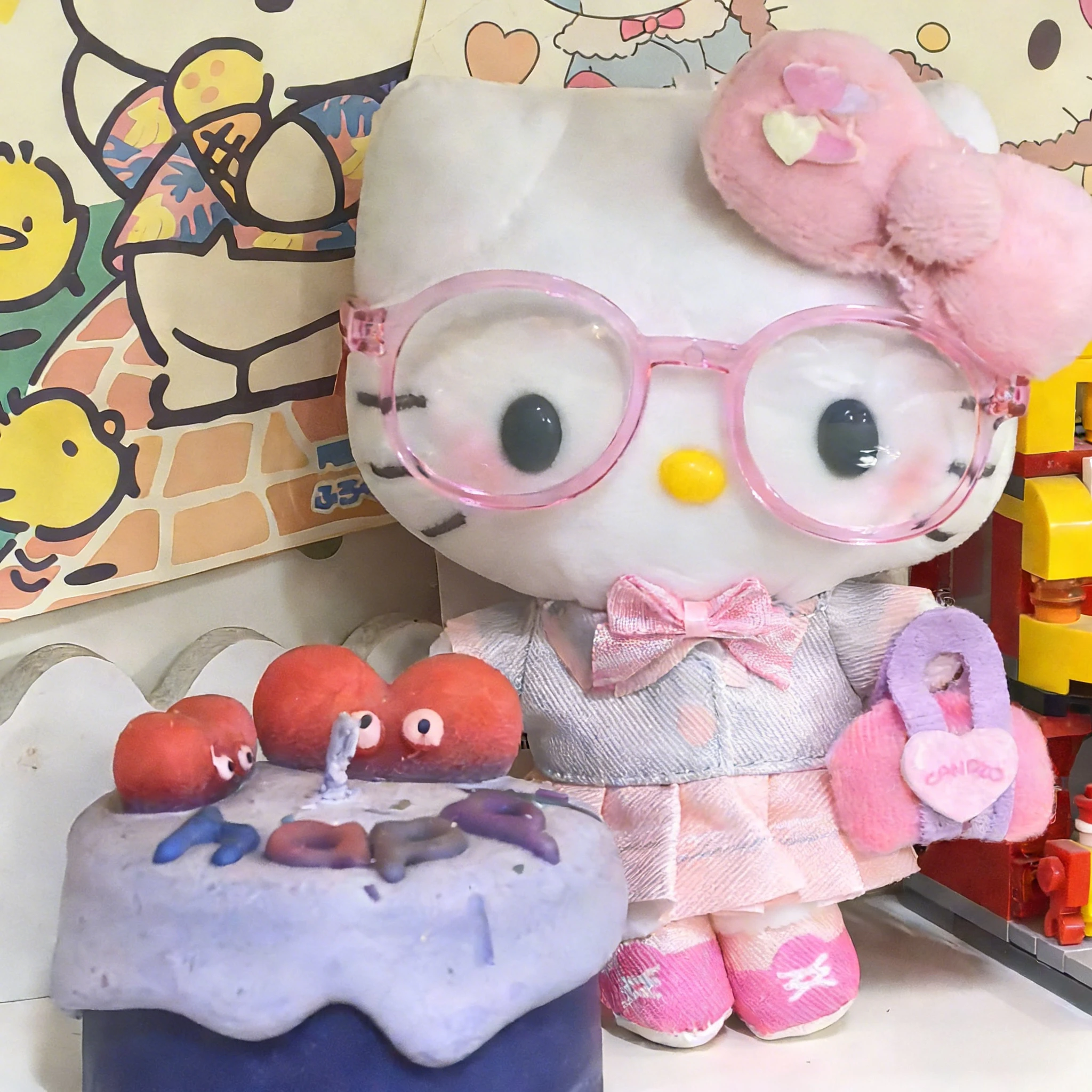 Hello Kitty College Style Plush Keychain Glasses School Uniform Design Kitty Plush Doll Pendant for Girls Gifts Daily Bag Decor
Hello Kitty College Style Plush Keychain Glasses School Uniform Design Kitty Plush Doll Pendant for Girls Gifts Daily Bag Decor