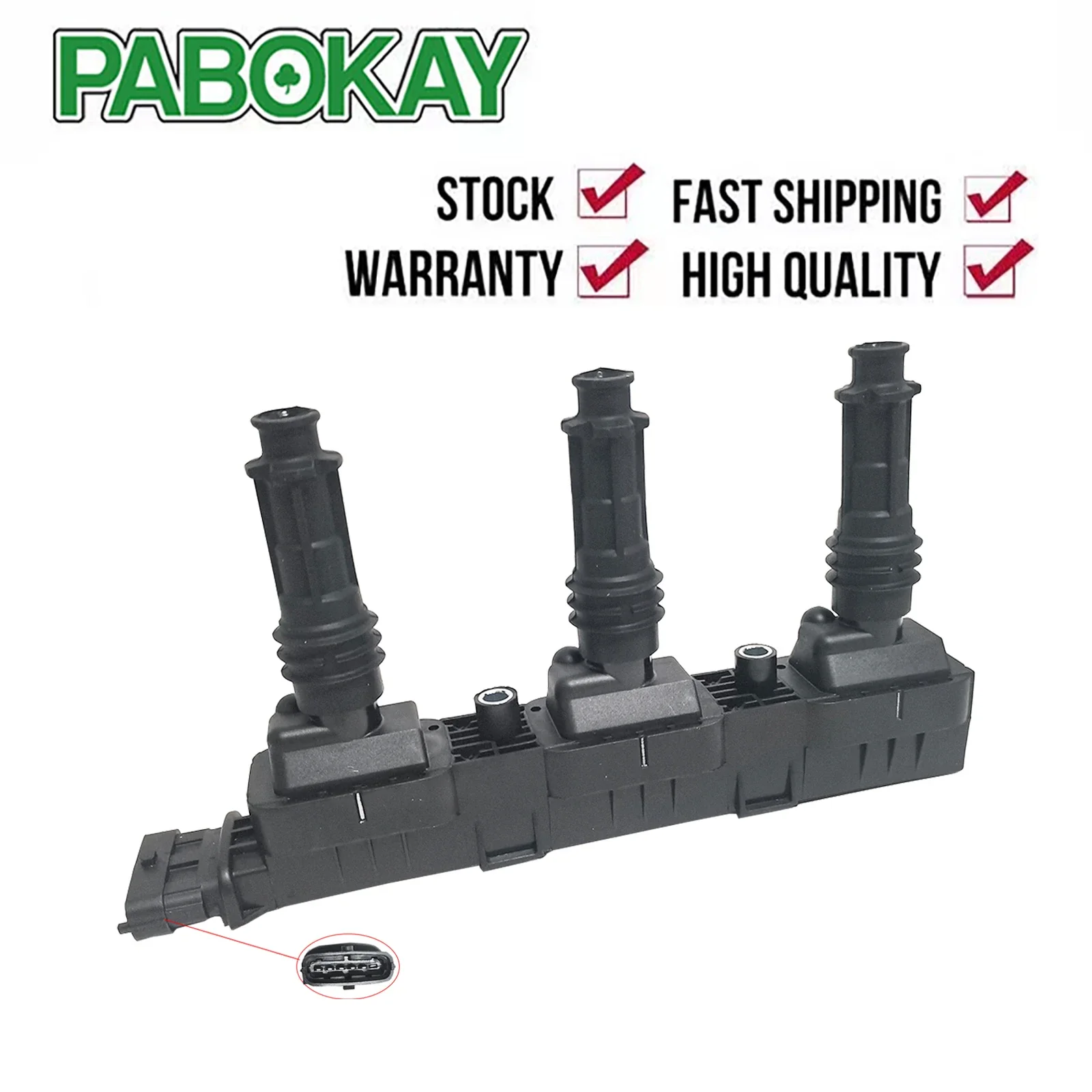 For Opel Vauxhall Ignition Coil 1208306 90543059 90532618 0040100358 ZS358 0221503014 20335 GN10201 GN10201-12B1 880078 DMB815
For Opel Vauxhall Ignition Coil 1208306 90543059 90532618 0040100358 ZS358 0221503014 20335 GN10201 GN10201-12B1 880078 DMB815