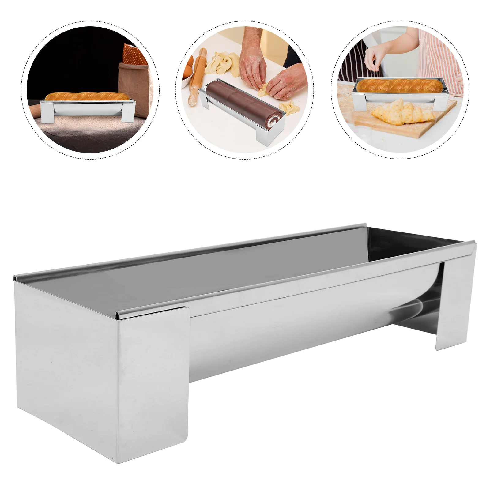 Saucepans Shape Cake Mold Aluminium Alloy Making Baking for Home Biscuit Stainless Steel Loaf Mould Tools Silver
Saucepans Shape Cake Mold Aluminium Alloy Making Baking for Home Biscuit Stainless Steel Loaf Mould Tools Silver