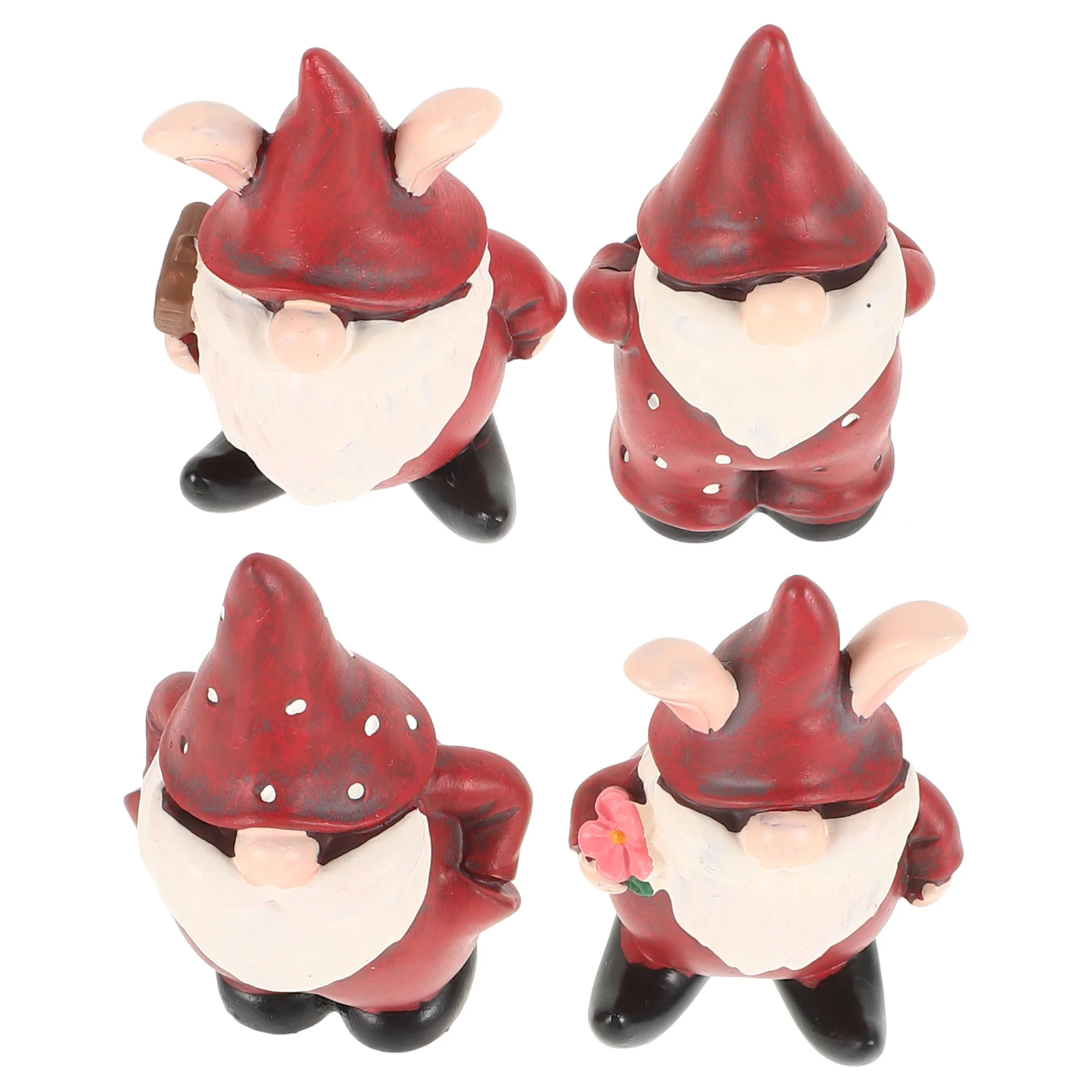 4 Pcs Christmas Santa Claus Figurines Gnome Garden Decor Resin Statues Outdoor Yard Holiday Theme Festive Atmosphere Durable
4 Pcs Christmas Santa Claus Figurines Gnome Garden Decor Resin Statues Outdoor Yard Holiday Theme Festive Atmosphere Durable
