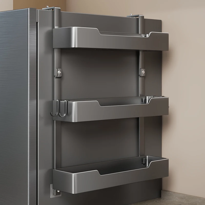 Kitchen Multi-Function Wall-Mounted Storage Ra Spice Organizer Frie Side Ra Carbon Steel No-Drilling Required
Kitchen Multi-Function Wall-Mounted Storage Ra Spice Organizer Frie Side Ra Carbon Steel No-Drilling Required