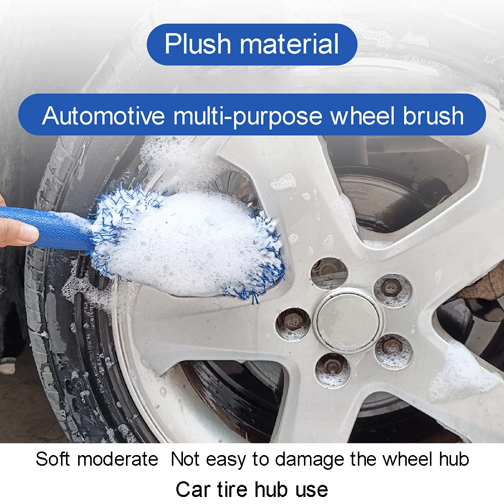 1 Pc Plush Car Wheel Brush Long Handled Tire Brush 30x8x8cm Hub Brush Car Wash & Maintenance Tool Absorb Water 3 Colors
1 Pc Plush Car Wheel Brush Long Handled Tire Brush 30x8x8cm Hub Brush Car Wash & Maintenance Tool Absorb Water 3 Colors