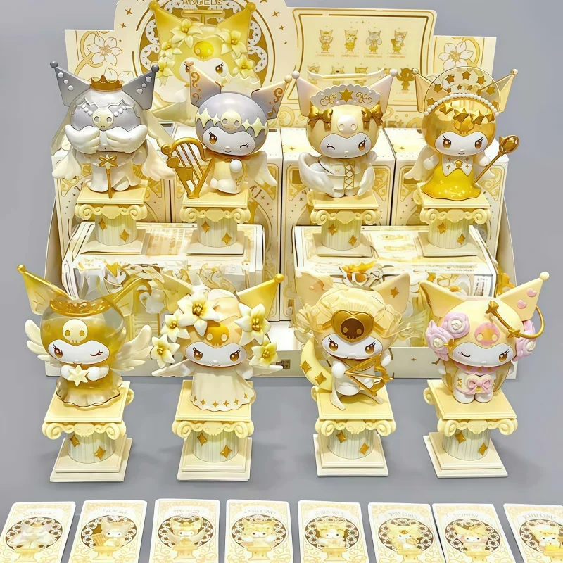 TOPTOY Sanrio Kuromi Angel Series Blind Box Collectible Figure Desktop Decoration Trendy Art Toy Ornament Gift For Collectors
TOPTOY Sanrio Kuromi Angel Series Blind Box Collectible Figure Desktop Decoration Trendy Art Toy Ornament Gift For Collectors
