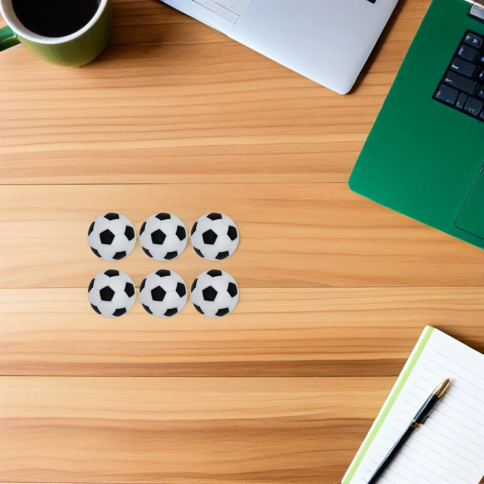 6pcs Foosball Balls Table Soccer Replacement Footballs Compact Lightweight For Stores Home Excellent Texture Wear
6pcs Foosball Balls Table Soccer Replacement Footballs Compact Lightweight For Stores Home Excellent Texture Wear