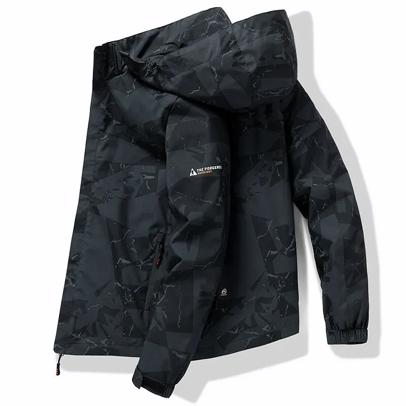 2023 Hooded Hiking Cycling Jacket Men Autumn Outdoor Bomber Jackets Waterproof Windbreaker Sports Casual Cargo Jackets Men Coats
2023 Hooded Hiking Cycling Jacket Men Autumn Outdoor Bomber Jackets Waterproof Windbreaker Sports Casual Cargo Jackets Men Coats