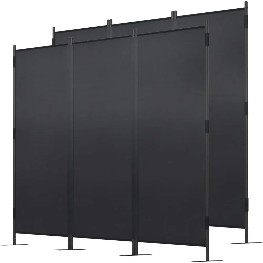 Room Divider Panel 6ft Tall Privacy Screen for Room Separation, Folding and Portable Office Wall Dividers 88" W x 73" H
Room Divider Panel 6ft Tall Privacy Screen for Room Separation, Folding and Portable Office Wall Dividers 88" W x 73" H