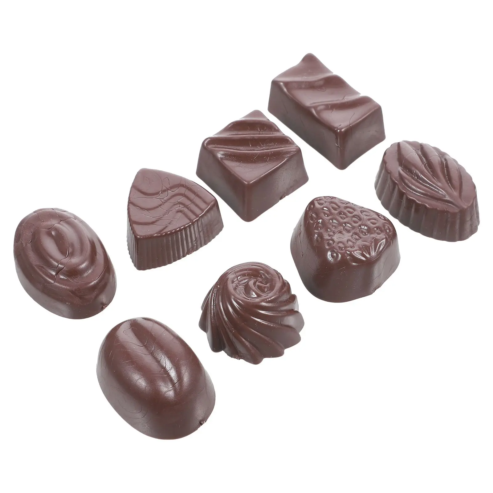 8 Pcs Simulation Chocolate Display Accessory Children Chunks Model Simulated Toy Pvc
8 Pcs Simulation Chocolate Display Accessory Children Chunks Model Simulated Toy Pvc