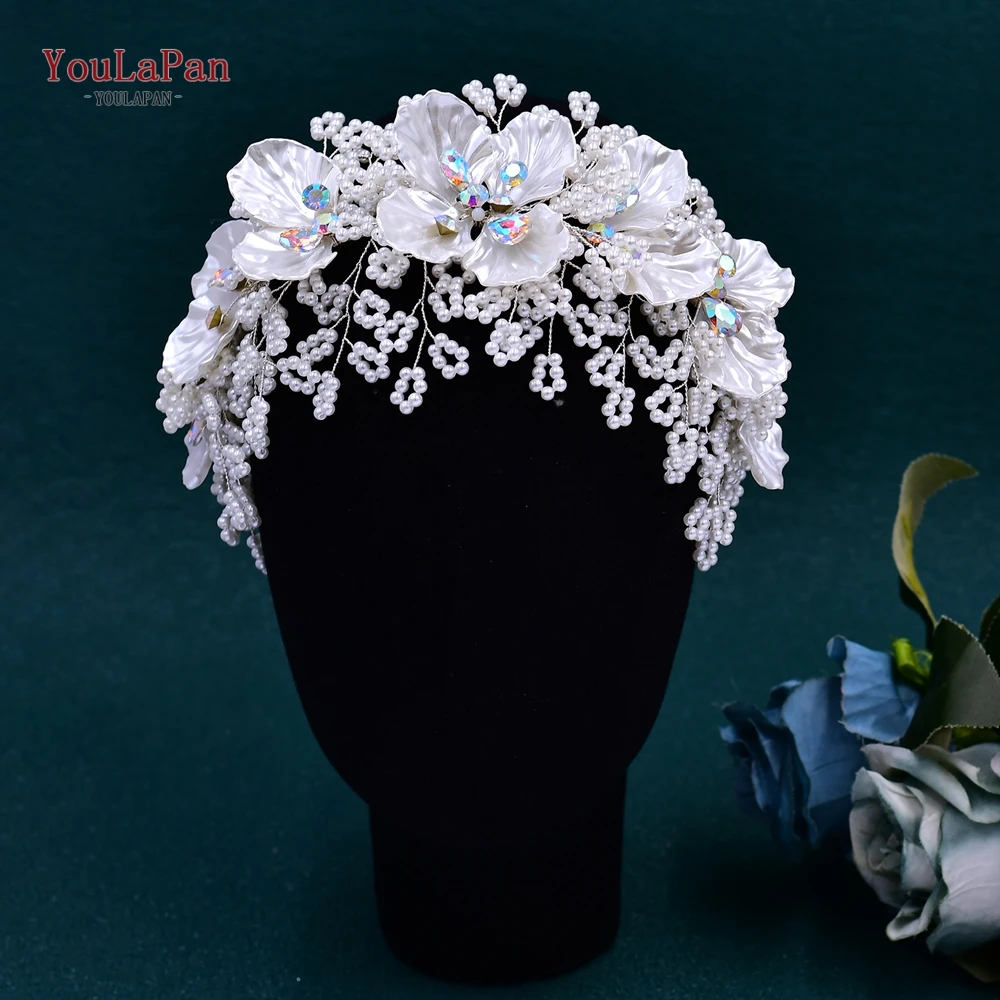 YouLaPan Bride Headwear Bridal Beaded Hair Accessories Women Hair Hoop Crystal AB Headwear Headress For Wedding Party HP675
YouLaPan Bride Headwear Bridal Beaded Hair Accessories Women Hair Hoop Crystal AB Headwear Headress For Wedding Party HP675
