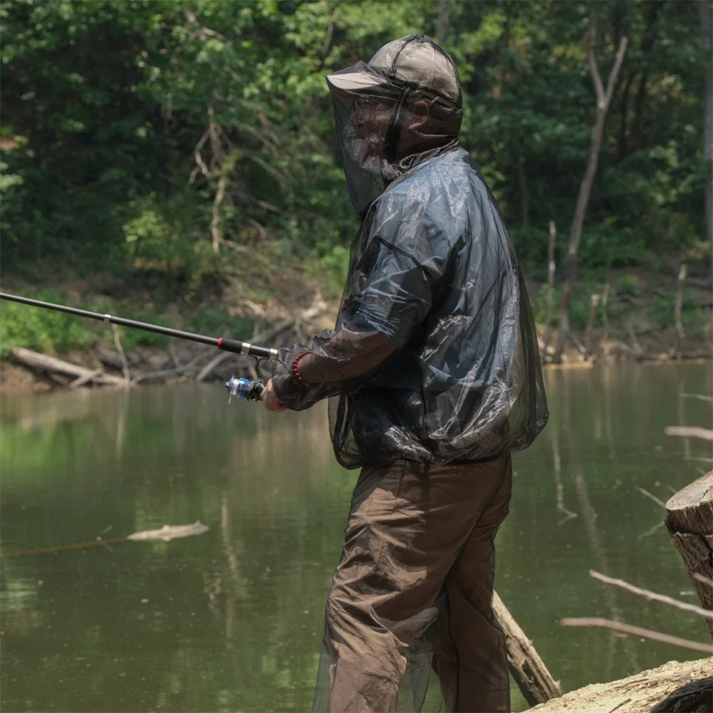 Легкий унисекс-комплект для рыбалки и кемпинга: куртка и одежда – защита от насекомых и укусов комаров для походов на природе
Легкий унисекс-комплект для рыбалки и кемпинга: куртка и одежда – защита от насекомых и укусов комаров для походов на природе