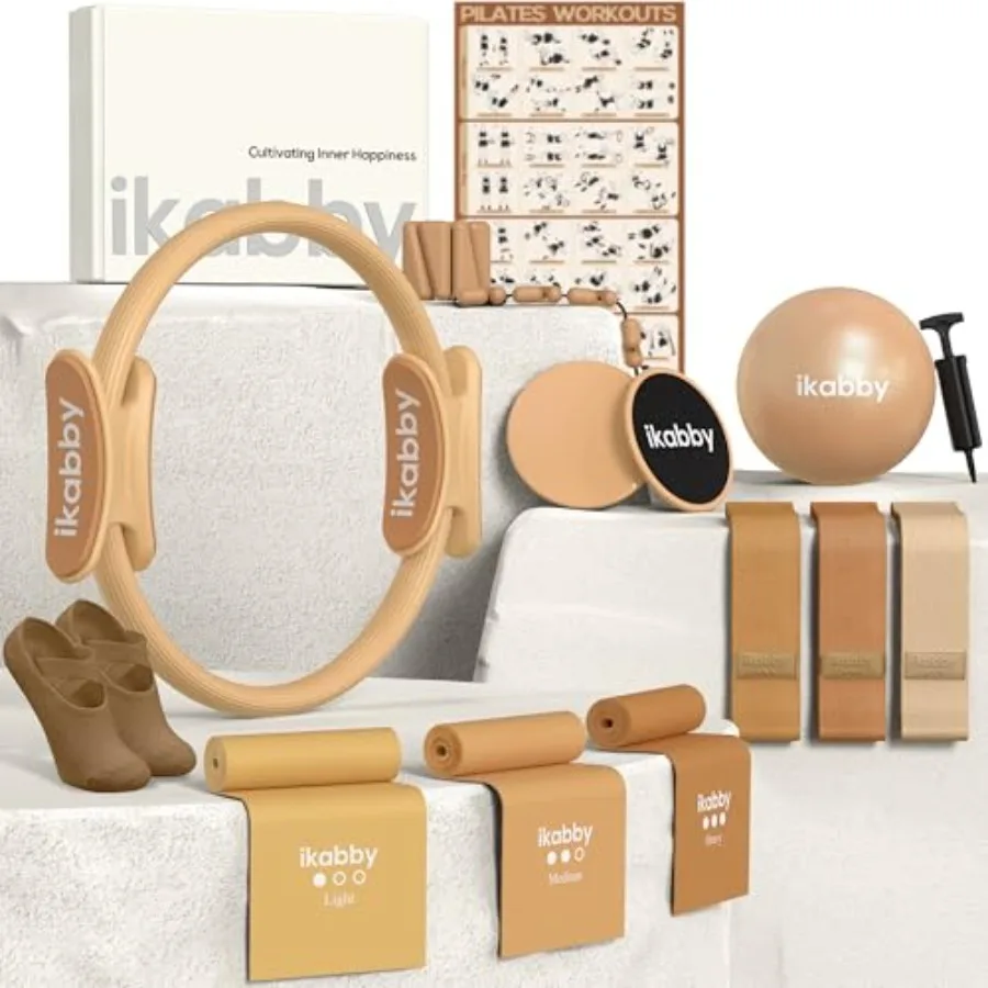 Pilates Kit Home Pilates Kit with Weights Pilates Equipment for Home Workout Pilates Essentials Kit for Women Yoga Pilates Mat
Pilates Kit Home Pilates Kit with Weights Pilates Equipment for Home Workout Pilates Essentials Kit for Women Yoga Pilates Mat