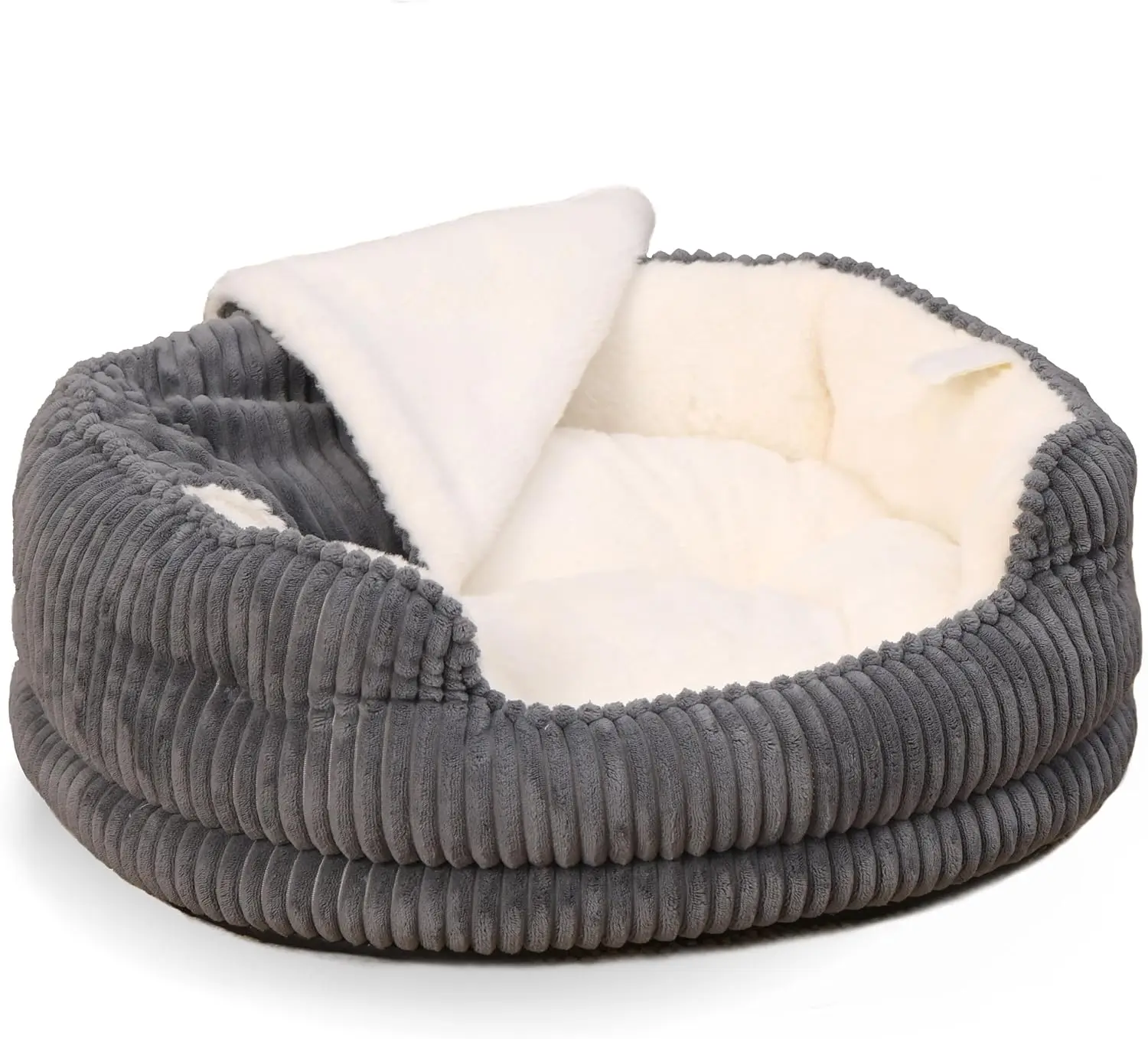 Cat Beds For Indoor Cats,With Soft Hooded Blanket.Comfortable Cute Cat Bed,Removable Inner Pad Washable With Non-Slip
Cat Beds For Indoor Cats,With Soft Hooded Blanket.Comfortable Cute Cat Bed,Removable Inner Pad Washable With Non-Slip