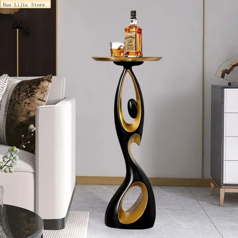 Quality Home Decor Art Abstract Sofa Side Table Light Luxury Living Room Porch Decoration Corner Table Designer Furniture
Quality Home Decor Art Abstract Sofa Side Table Light Luxury Living Room Porch Decoration Corner Table Designer Furniture