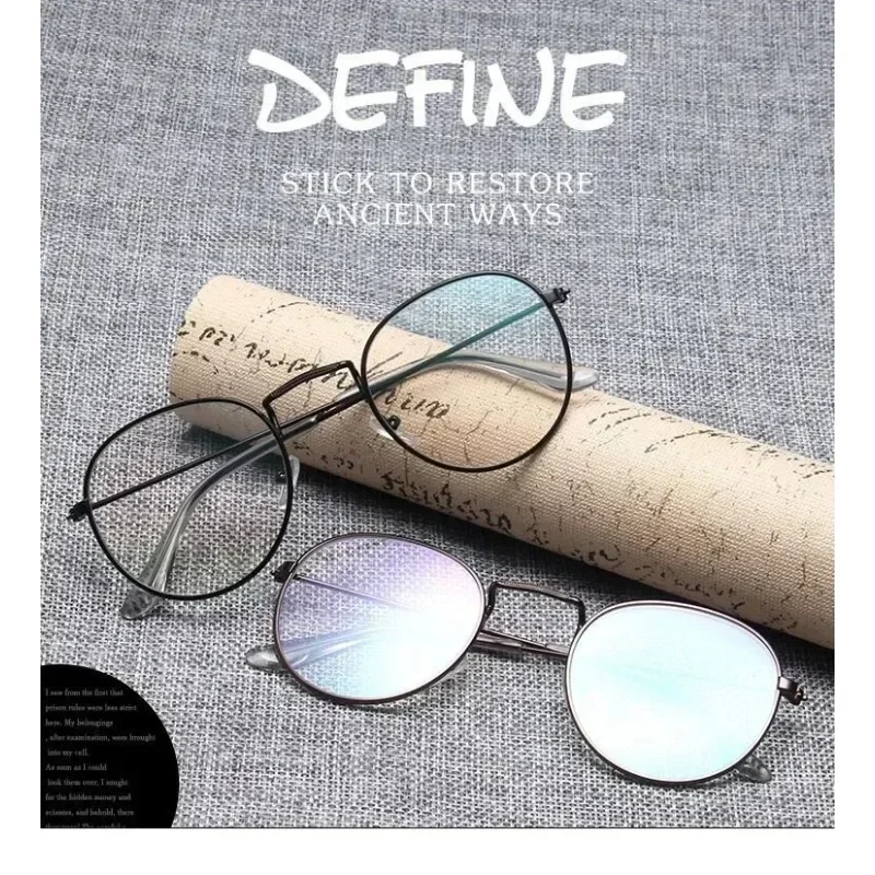 Vintage Round Glasses Frame Women Metal Small Circle Shape Eyewear Clear Optical Eyeglasses Transparent Lens Spectacle Gafas
Vintage Round Glasses Frame Women Metal Small Circle Shape Eyewear Clear Optical Eyeglasses Transparent Lens Spectacle Gafas