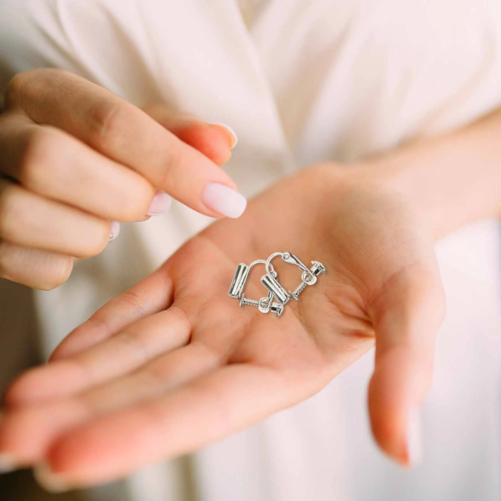 Ear Clip Converters Premium Metal Diy Making Parts For Non Pierced Ears Clip On Earring Backs Earring Converter Jewelry
Ear Clip Converters Premium Metal Diy Making Parts For Non Pierced Ears Clip On Earring Backs Earring Converter Jewelry