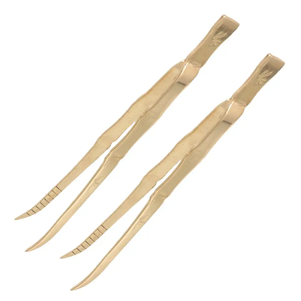 2 Pcs Vintage Incense Tweezers Metal Tongs for Electronic Burner Church Ceremonies Accessories Charcoal Supplies
2 Pcs Vintage Incense Tweezers Metal Tongs for Electronic Burner Church Ceremonies Accessories Charcoal Supplies