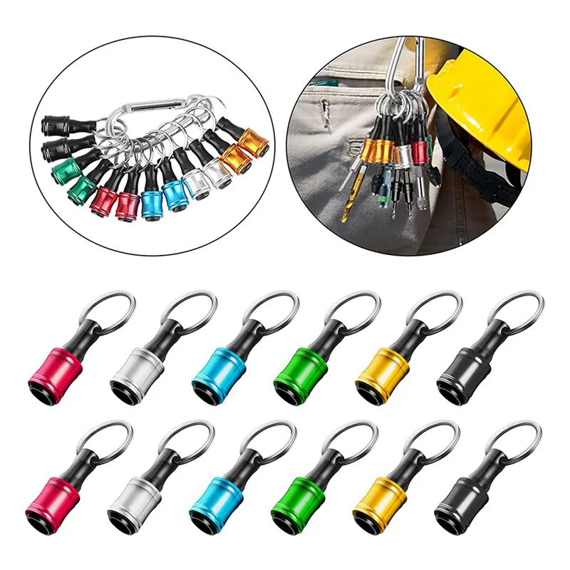 A63K-36PCS 1/4Inch Hex Shank Screwdriver Bits Holder Extension Bar Keychain Screw Adapter Drill Bits Holder (6 Colors)
A63K-36PCS 1/4Inch Hex Shank Screwdriver Bits Holder Extension Bar Keychain Screw Adapter Drill Bits Holder (6 Colors)