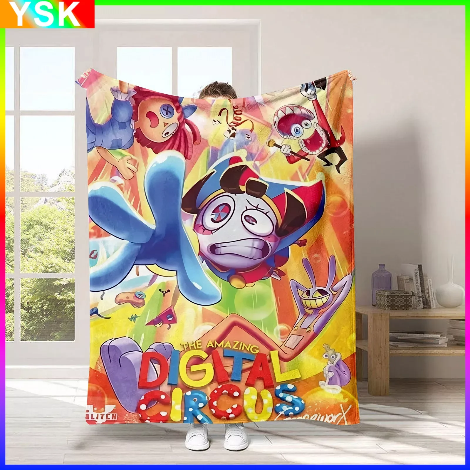 THE AMAZING DIGITAL CIRCUS Blanket Thick and Warm Blanket for Winter Soft and Fuzzy Throw Blanket for Sofa Fall Throw Blanket
THE AMAZING DIGITAL CIRCUS Blanket Thick and Warm Blanket for Winter Soft and Fuzzy Throw Blanket for Sofa Fall Throw Blanket