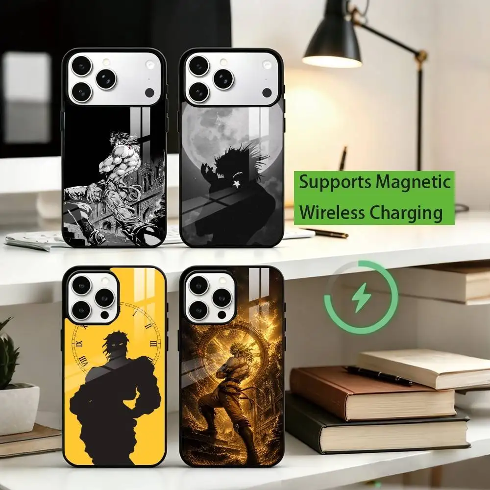 Anime JoJo's Bizarre Adventure Phone Case For iPhone17,16,15,14,13,12,11 Plus,Pro Compatible with magnetic wireless charging
Anime JoJo's Bizarre Adventure Phone Case For iPhone17,16,15,14,13,12,11 Plus,Pro Compatible with magnetic wireless charging
