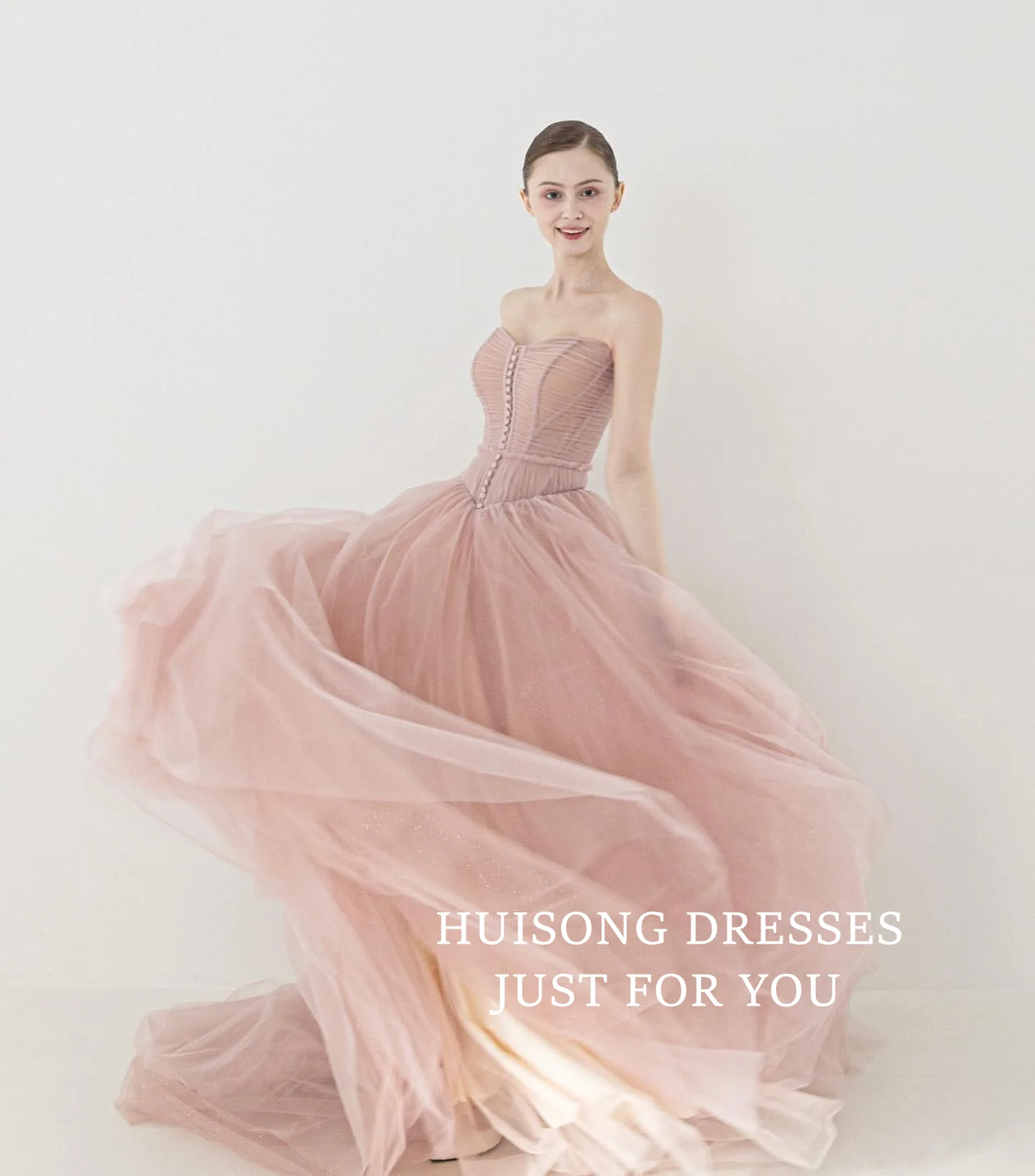 HUISONG Customized Tulle Korean Wedding Dress Sweetheart A-Line Bridal Gown Korea Wedding Photo Shoot Dresses 프롬드레스
HUISONG Customized Tulle Korean Wedding Dress Sweetheart A-Line Bridal Gown Korea Wedding Photo Shoot Dresses 프롬드레스