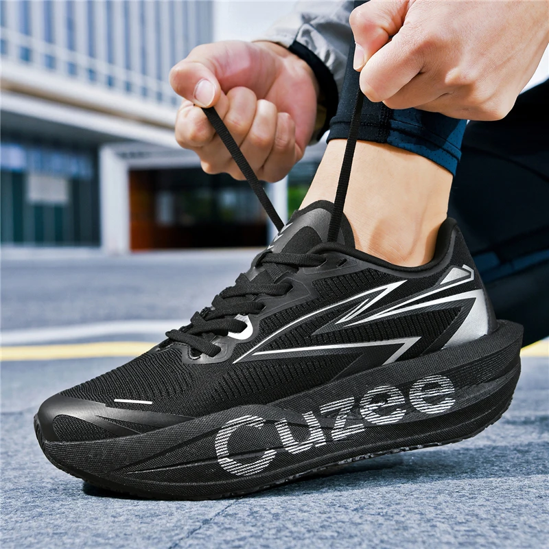 Men's Running Shoes Luxury shoes Trainer Shoes Couple Outdoor Sneakers Breathable Mesh Off-road Cushioning Race Non-Slip Fashion
Men's Running Shoes Luxury shoes Trainer Shoes Couple Outdoor Sneakers Breathable Mesh Off-road Cushioning Race Non-Slip Fashion
