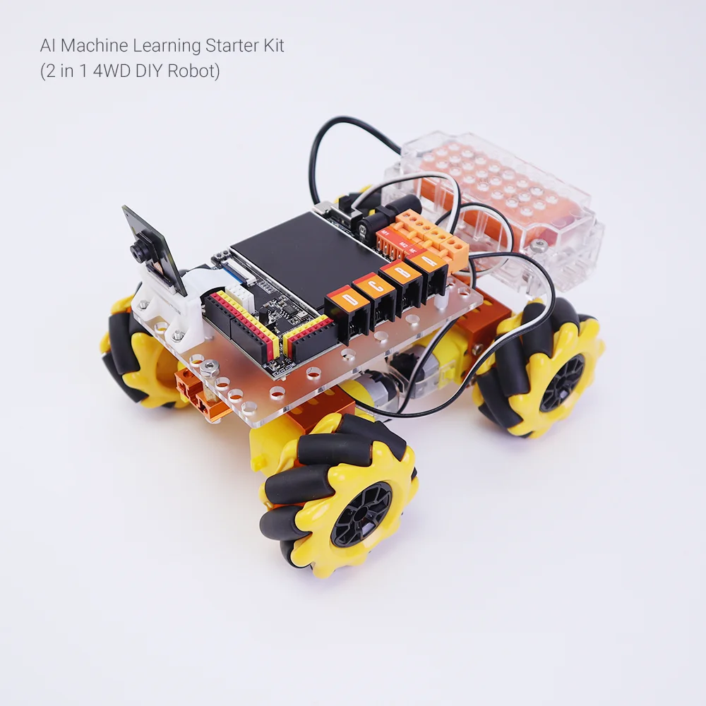 AI Machine Learning ESP32 Programmable Plastic Robot Kit for Educational and Promotional Purposes
AI Machine Learning ESP32 Programmable Plastic Robot Kit for Educational and Promotional Purposes