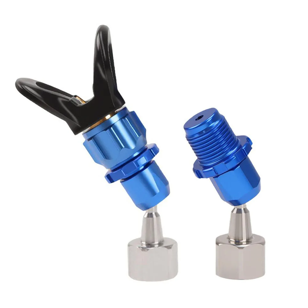 Dual Washer Spray Accessory Airless 360 Degree Rotation 8.5x2.7x2.7cm Airless Spray Adapter Customizable Rotation
Dual Washer Spray Accessory Airless 360 Degree Rotation 8.5x2.7x2.7cm Airless Spray Adapter Customizable Rotation