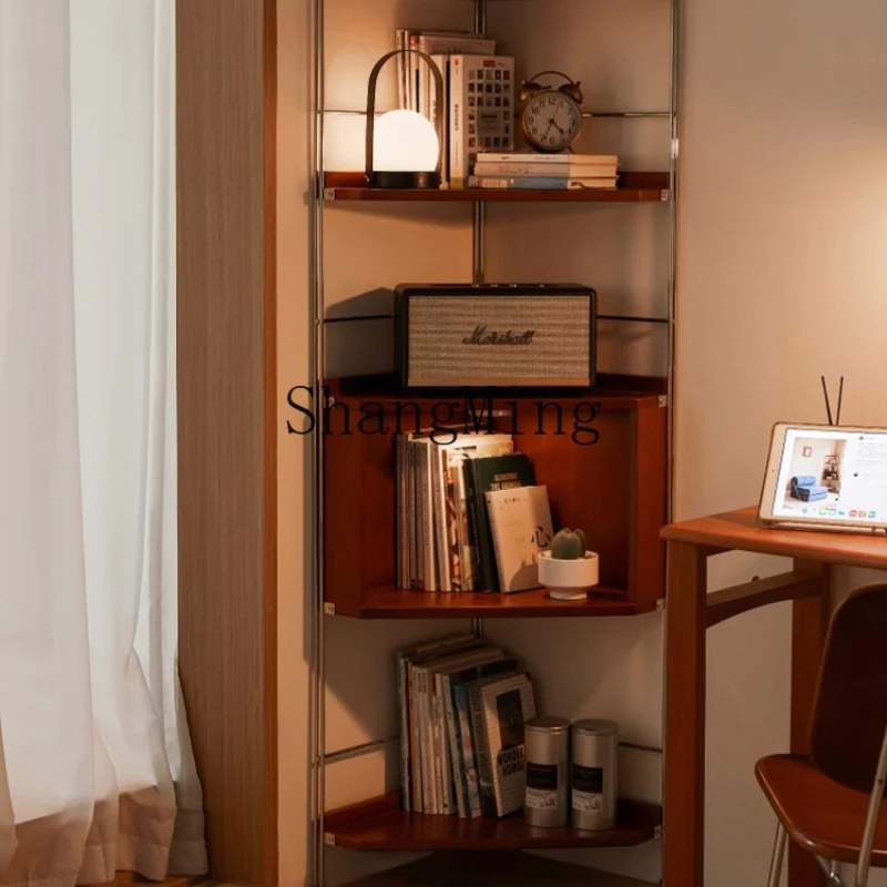 DHY medieval solid wood corner shelf display cabinet living room bedroom storage bookshelf
DHY medieval solid wood corner shelf display cabinet living room bedroom storage bookshelf