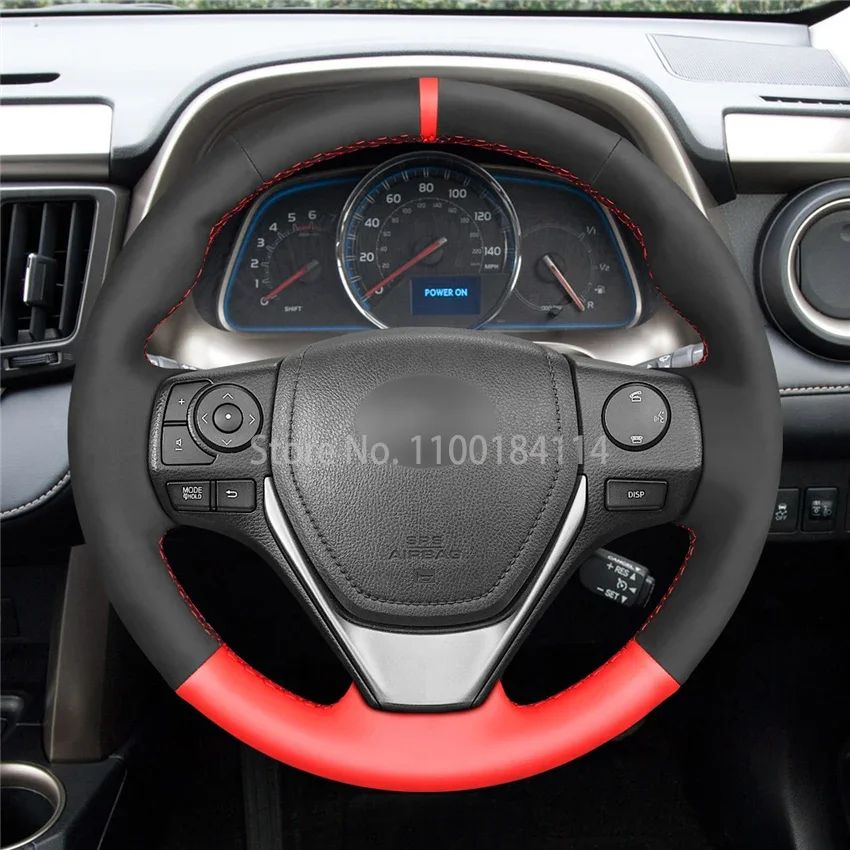 Hand-Sewn Non-slip PU Carbon Fiber Leather Car Steering Wheel Cover for Toyota RAV4 Corolla Auris Isis Corolla iM Scion iM x
Hand-Sewn Non-slip PU Carbon Fiber Leather Car Steering Wheel Cover for Toyota RAV4 Corolla Auris Isis Corolla iM Scion iM x