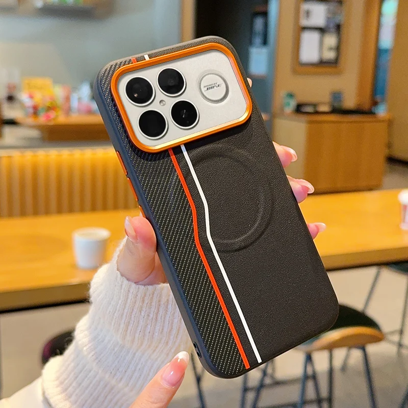 For Xiaomi Poco F8 Ultra Pro Poco F7 Ultra Pro Leather Skin Cover With Carbon Fiber Texture Magnetic Hard Case etui
For Xiaomi Poco F8 Ultra Pro Poco F7 Ultra Pro Leather Skin Cover With Carbon Fiber Texture Magnetic Hard Case etui