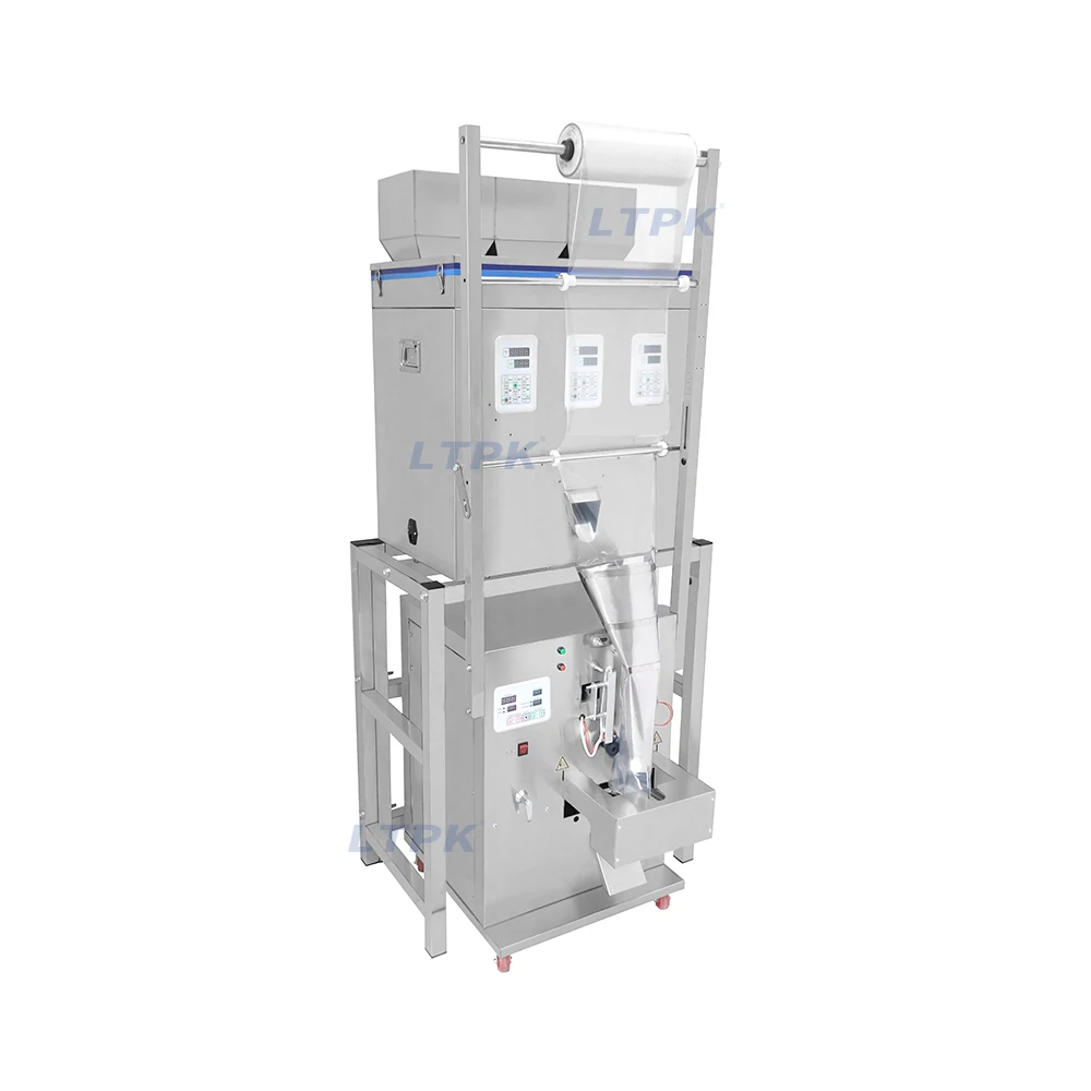 Auto 3 Sides Seal Sachet Bag Packing Machine with 3 Scales 2-200g Dosing Filler for Grain Nut Scre Bolt Coffee Small Snacks
Auto 3 Sides Seal Sachet Bag Packing Machine with 3 Scales 2-200g Dosing Filler for Grain Nut Scre Bolt Coffee Small Snacks