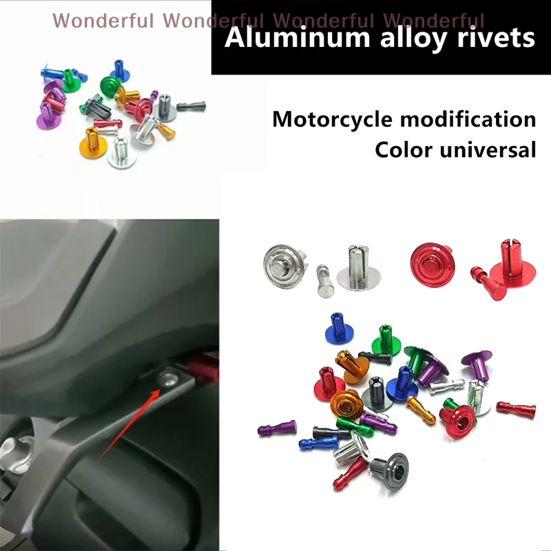 Для универсальных мотоциклов Доступны различные количества Прецизионный замок с ЧПУ Алюминиевая заклепка M5x15
Для универсальных мотоциклов Доступны различные количества Прецизионный замок с ЧПУ Алюминиевая заклепка M5x15