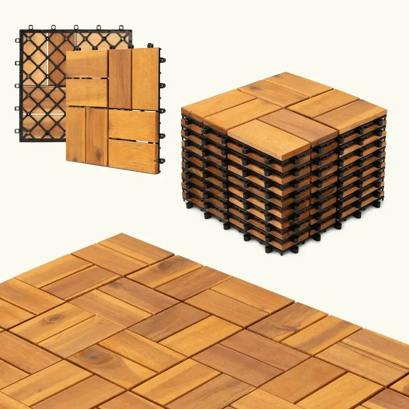 10pcs Interlocking Deck Tiles for Outdoor Patio Flooring, 11.8"x11.8" Waterproof Pavers for Pool, Balcony, Backyard, Porch Use,
10pcs Interlocking Deck Tiles for Outdoor Patio Flooring, 11.8"x11.8" Waterproof Pavers for Pool, Balcony, Backyard, Porch Use,