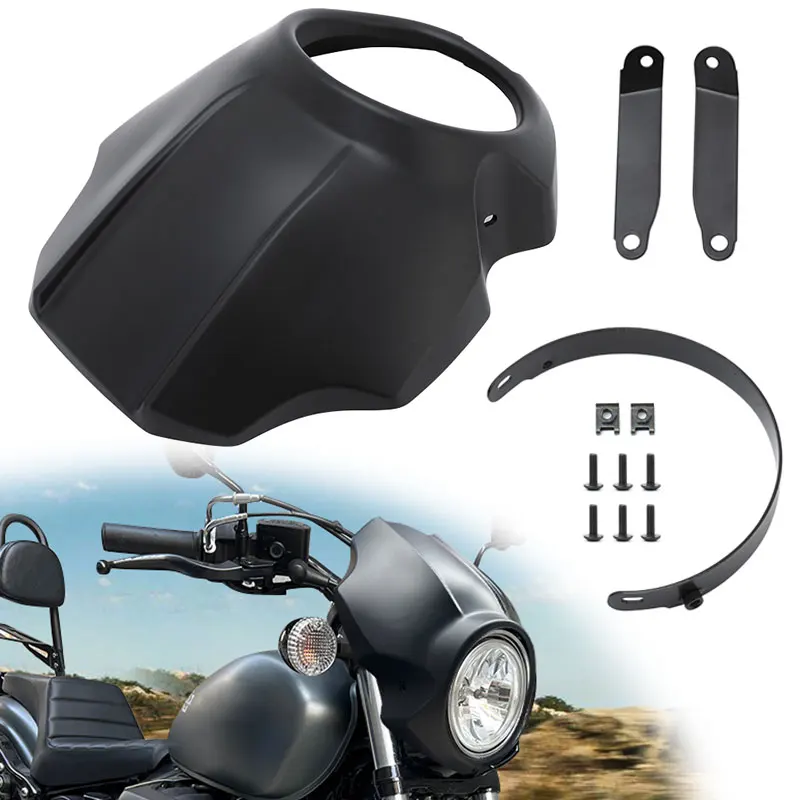 Мотоциклетный матовый черный обтекатель фар для Yamaha XVS 950 SPEC BOLT 950 2013-up, защита лобового стекла руля
Мотоциклетный матовый черный обтекатель фар для Yamaha XVS 950 SPEC BOLT 950 2013-up, защита лобового стекла руля