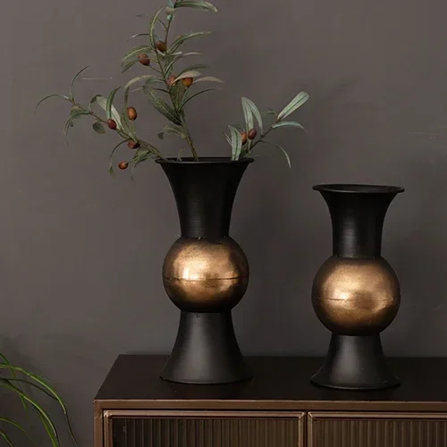 Metal Ironwork Planters Flower Arrangement Home Decoration Vases Living Room Retro Style Make Old Flower Pot Ornaments
Metal Ironwork Planters Flower Arrangement Home Decoration Vases Living Room Retro Style Make Old Flower Pot Ornaments
