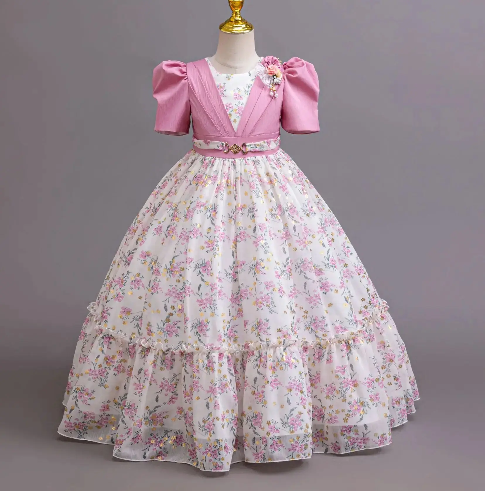 New Children Festive Dress for Girls Flower Girl Ceremonial Dresses Kid Print Clothes 4 to 12T
New Children Festive Dress for Girls Flower Girl Ceremonial Dresses Kid Print Clothes 4 to 12T