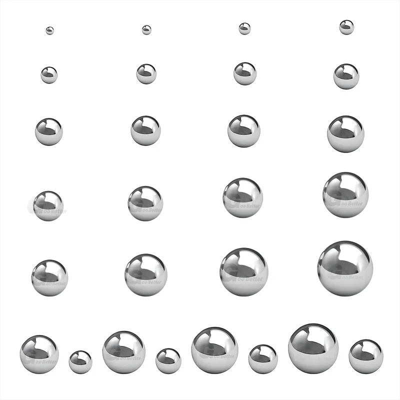 304 stainless steel ball diameter 0.4mm 0.5mm 1mm - 10mm high precision bearing balls small smooth solid ball hardness hrc≤ 26
304 stainless steel ball diameter 0.4mm 0.5mm 1mm - 10mm high precision bearing balls small smooth solid ball hardness hrc≤ 26