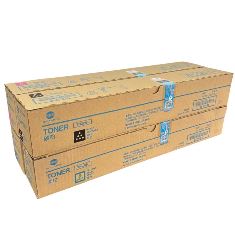 Toner Cartridge Suitable for Konica Minolta TN228 toner box C226i C266i C286i
Toner Cartridge Suitable for Konica Minolta TN228 toner box C226i C266i C286i