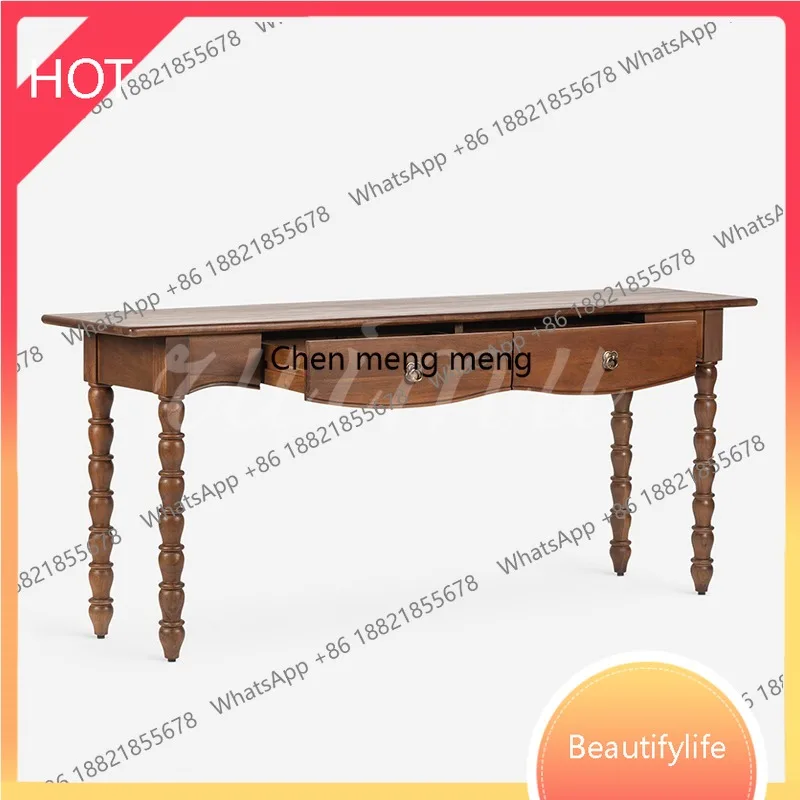 D07 French solid wood entrance cabinet, living room partition cabinet, medieval small apartment entrance table designer
D07 French solid wood entrance cabinet, living room partition cabinet, medieval small apartment entrance table designer