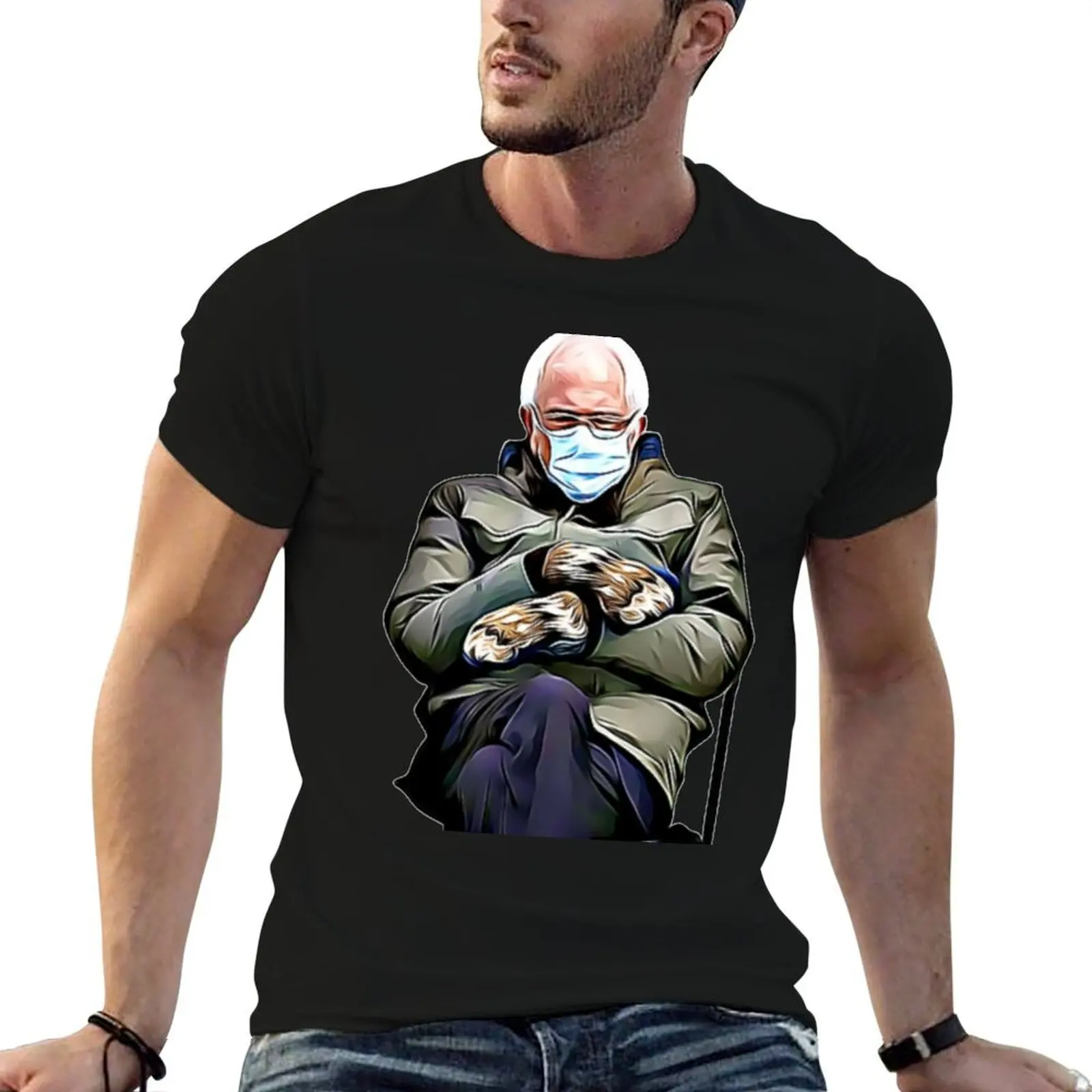 Bernie Sanders Mittens T-Shirt t shirts for man pack cotton anime tshirt t shirts with prints T-shirt
Bernie Sanders Mittens T-Shirt t shirts for man pack cotton anime tshirt t shirts with prints T-shirt
