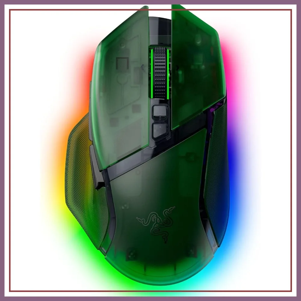35K DPI Wireless Gaming Mouse: HyperScroll Tilt Wheel, 13 Customizable Controls, 140H Battery, Phantom Green
35K DPI Wireless Gaming Mouse: HyperScroll Tilt Wheel, 13 Customizable Controls, 140H Battery, Phantom Green
