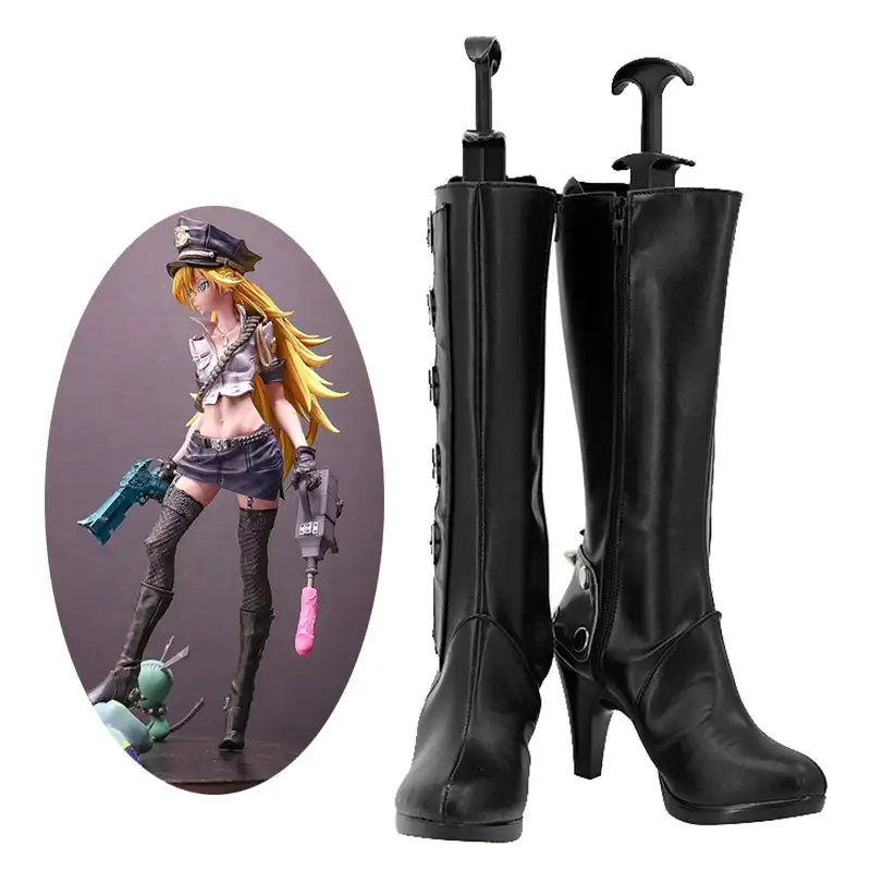 Panty & Stocking with Garterbelt Police Panty Cosplay Costume Shoes Black Handmade Faux Leather Halloween Party Boots
Panty & Stocking with Garterbelt Police Panty Cosplay Costume Shoes Black Handmade Faux Leather Halloween Party Boots