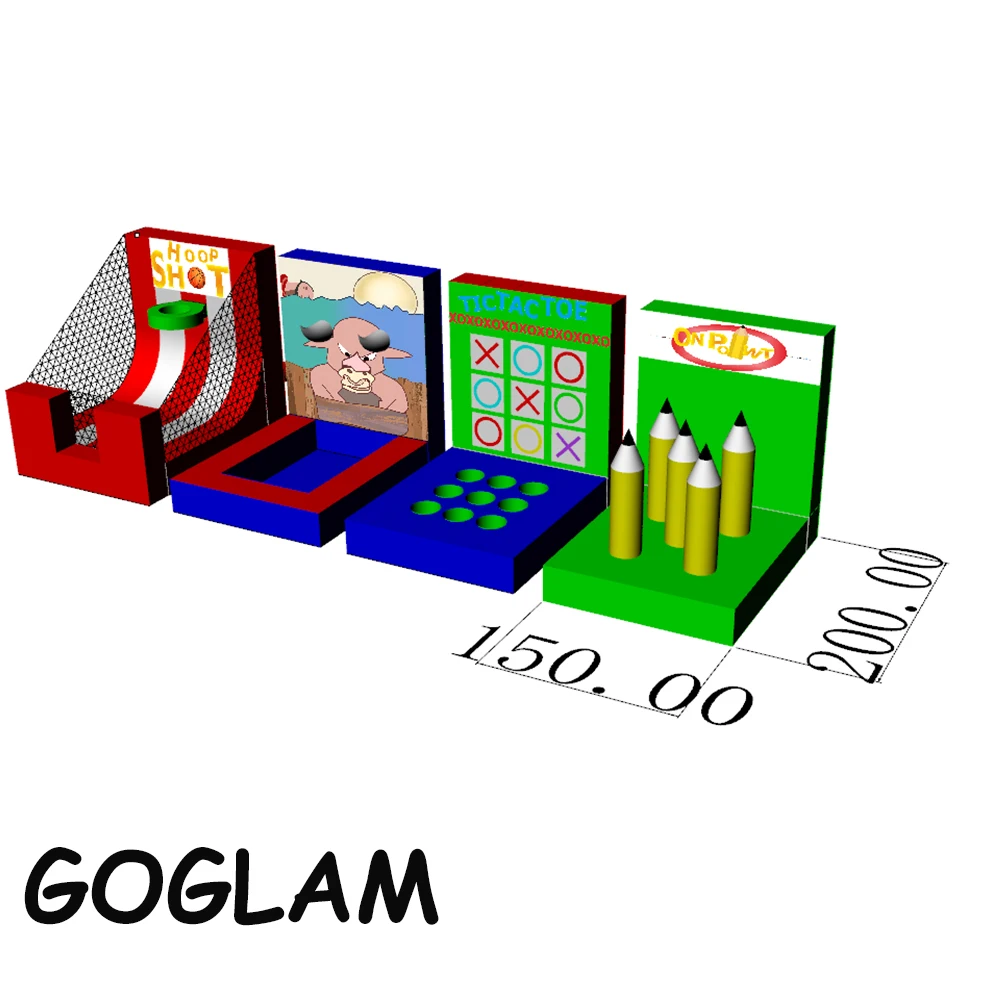 Inflatable Carnival Game 2024 Newst Knock Down Carnival Combos for Outdoor Activities
Inflatable Carnival Game 2024 Newst Knock Down Carnival Combos for Outdoor Activities