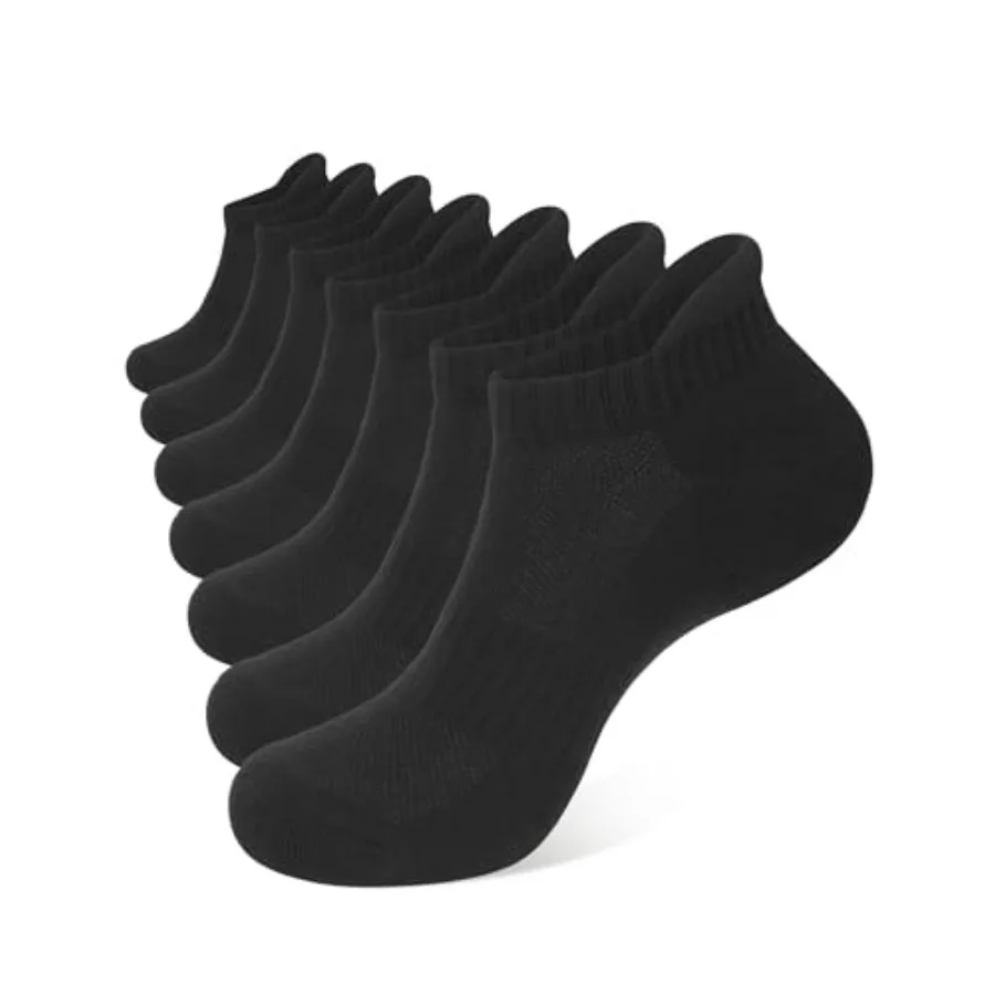 7 Pairs Ankle Athletic Running Socks for Men Women - Comfortable Cotton Cushioned and Anti-Blister
7 Pairs Ankle Athletic Running Socks for Men Women - Comfortable Cotton Cushioned and Anti-Blister