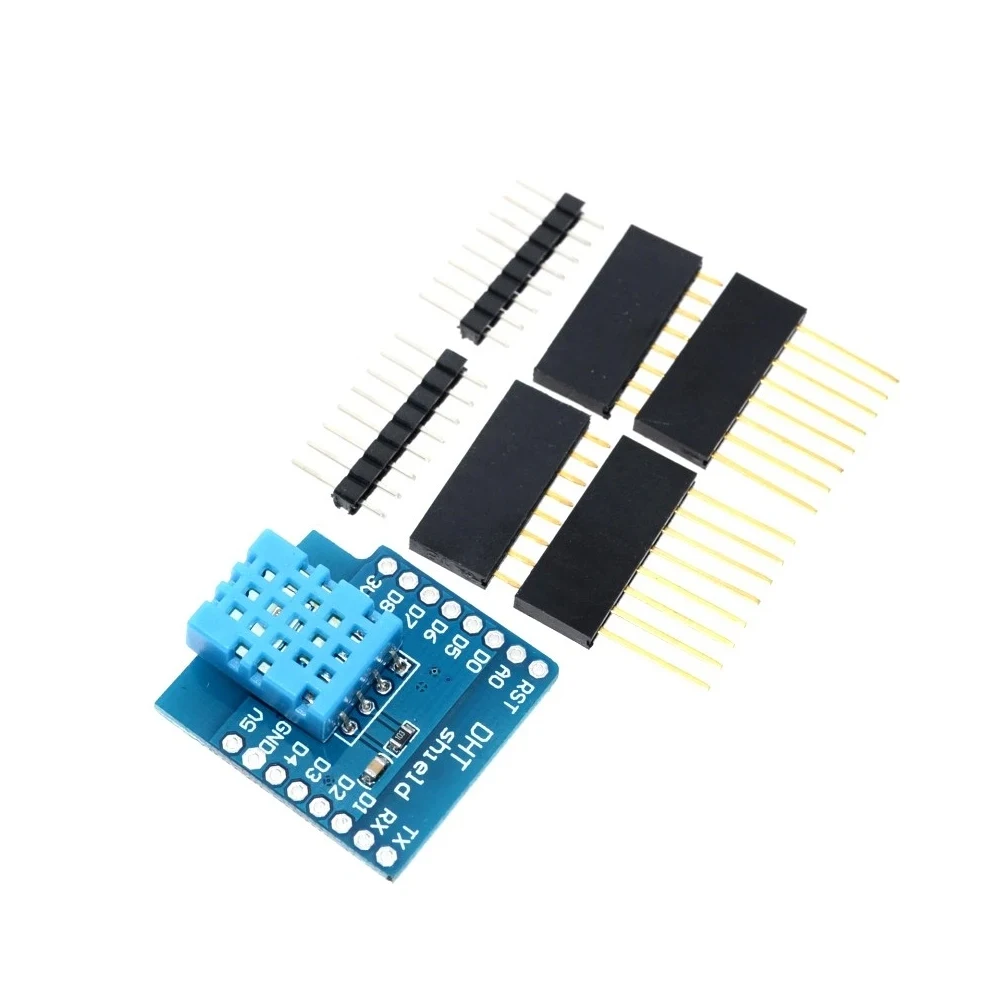 ESP32 Minikit DHT11 Pro Shield for D1 mini DHT11 Single-bus digital temperature and humidity sensor module sensor WAVGAT
ESP32 Minikit DHT11 Pro Shield for D1 mini DHT11 Single-bus digital temperature and humidity sensor module sensor WAVGAT