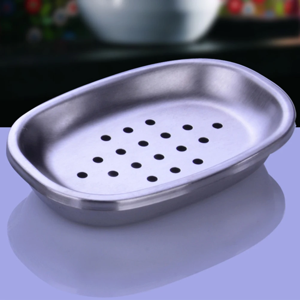2pcs Stainless Steel Soap Dish Double Layer Draining Tray Easy Clean Holder for Bathroom Kitchen Soap Container
2pcs Stainless Steel Soap Dish Double Layer Draining Tray Easy Clean Holder for Bathroom Kitchen Soap Container
