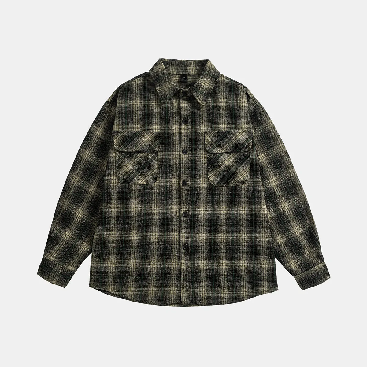 Autumn American Casual Plaid Shirt Men Women Streetwear Fashion Oversize Hip Hop Loose Shirts Cityboy Blouses
Autumn American Casual Plaid Shirt Men Women Streetwear Fashion Oversize Hip Hop Loose Shirts Cityboy Blouses